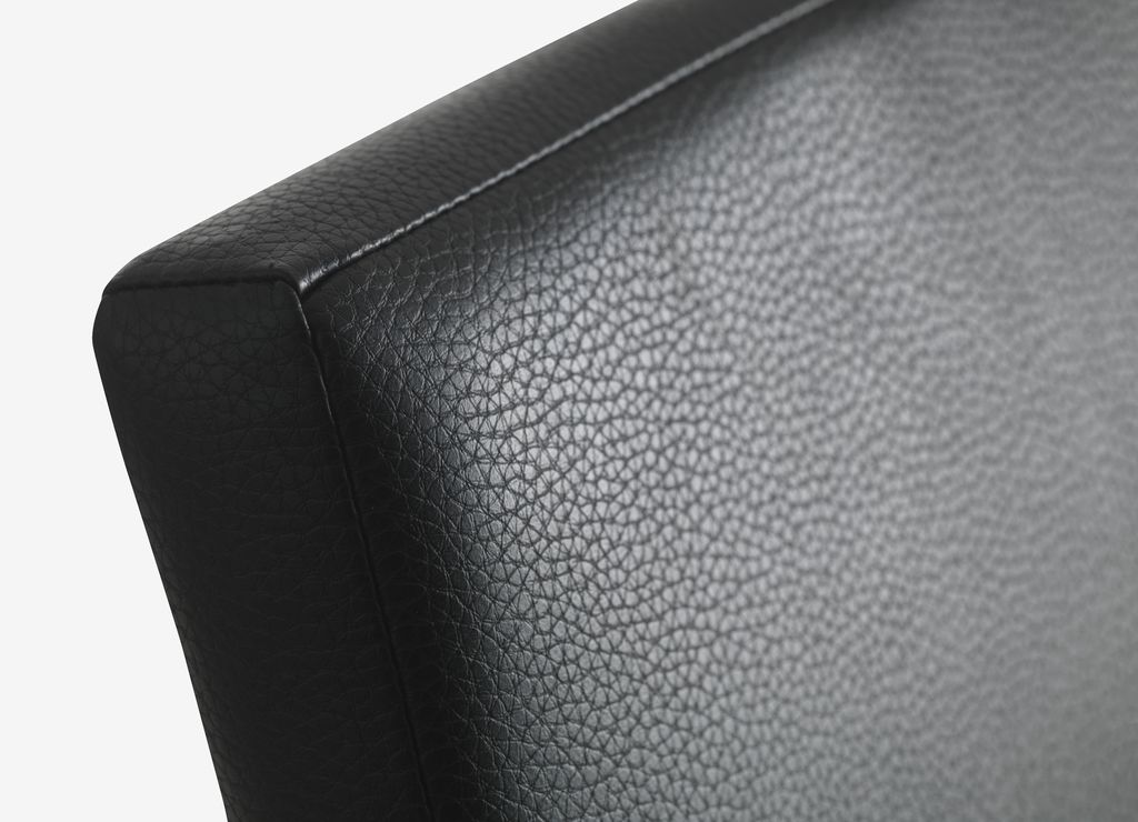 ASAA ASAA Dining Chair, Black Imitation Leather