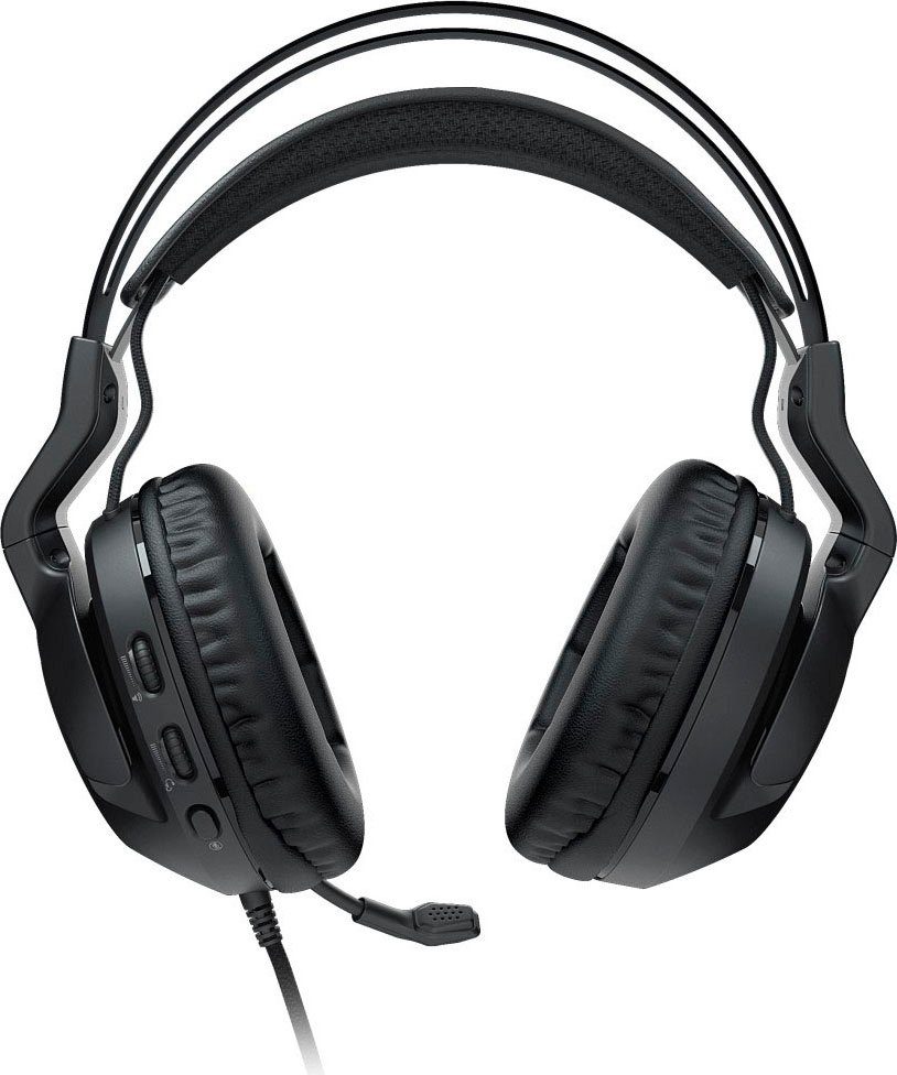 ROCCAT Elo 7.1 USB - Surround-Sound RGB PC Gaming-Headset (Mikrofon abnehmbar, Rauschunterdrückung)