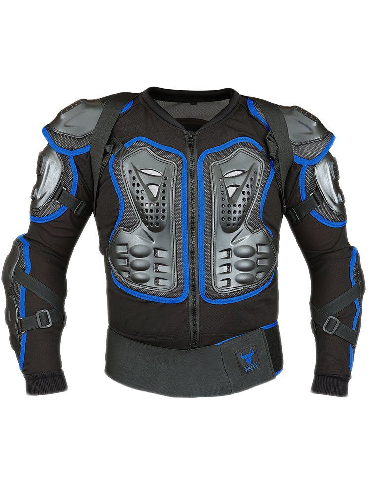 BULLDT Protektorenjacke BLD507, Protektorenjacke Motorrad Motocross Skatebording protektoren