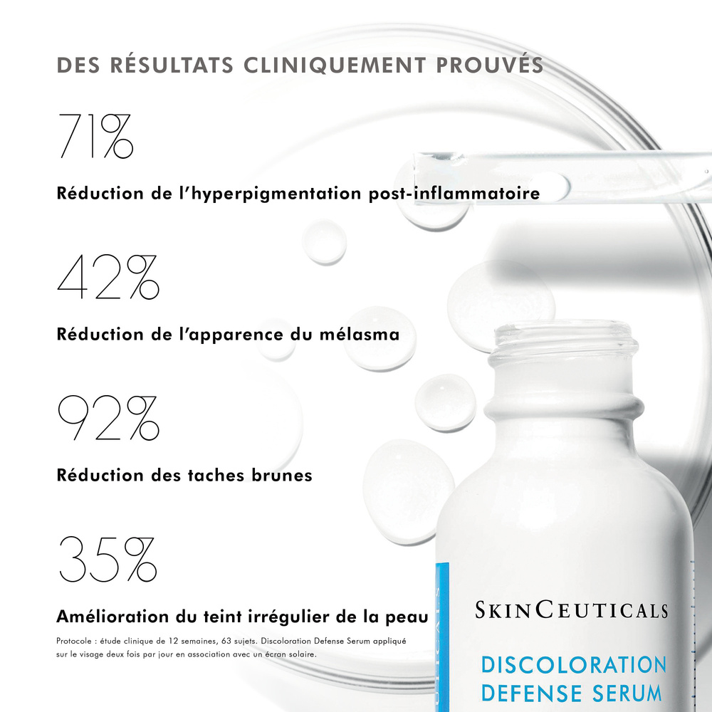 SkinCeuticals DISCOLORATION DEFENSE SERUM Sérum haute efficacité anti-taches à l'acide tranexamique