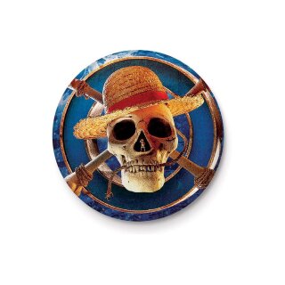 One Piece - Emaille Ansteck-Button - Straw Hat Logo