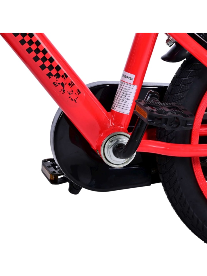 Volare Kinderfahrrad Disney Cars für Jungen 14 Zoll Kinderrad in Rot Fahrrad 4 Jahre günstig kaufen onesize