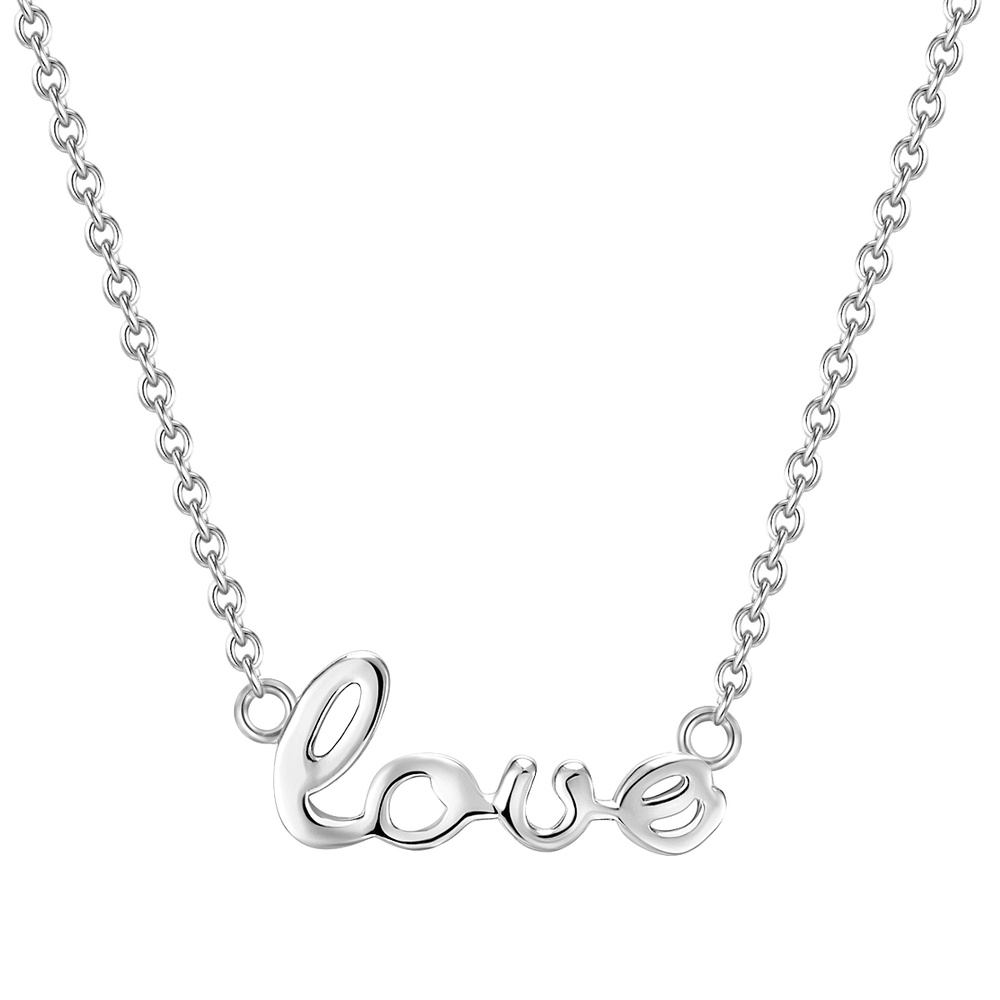 Glanzstücke München Collier en argent Love Argent sterling en Argent collier