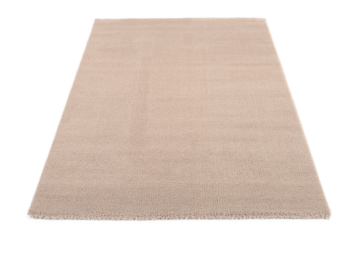 Hochflorteppich Soft Fun Beige 80 x 150 cm