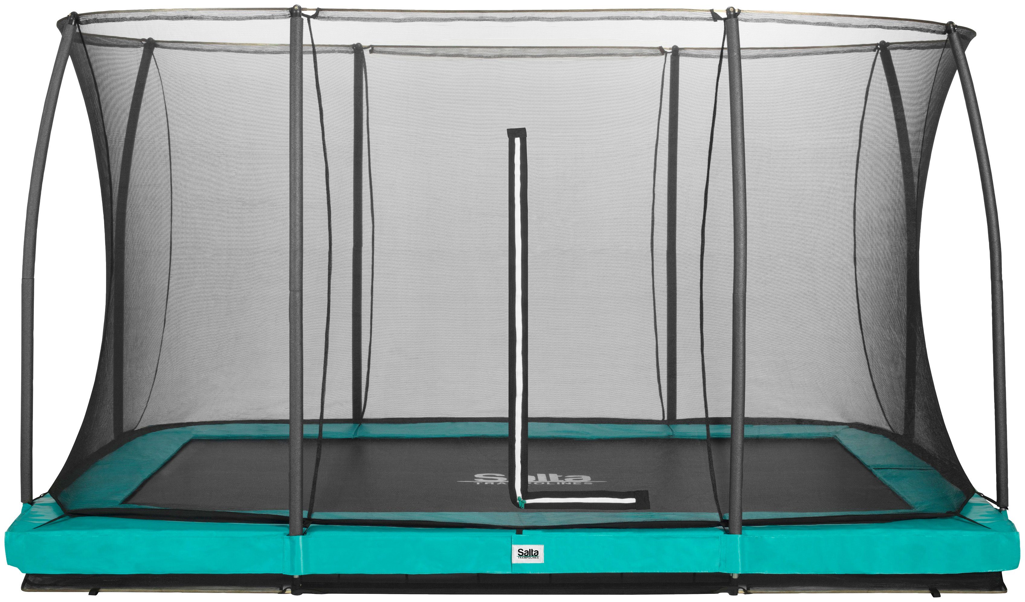 Salta Gartentrampolin Comfort Edition Ground, Schutzrand grün
