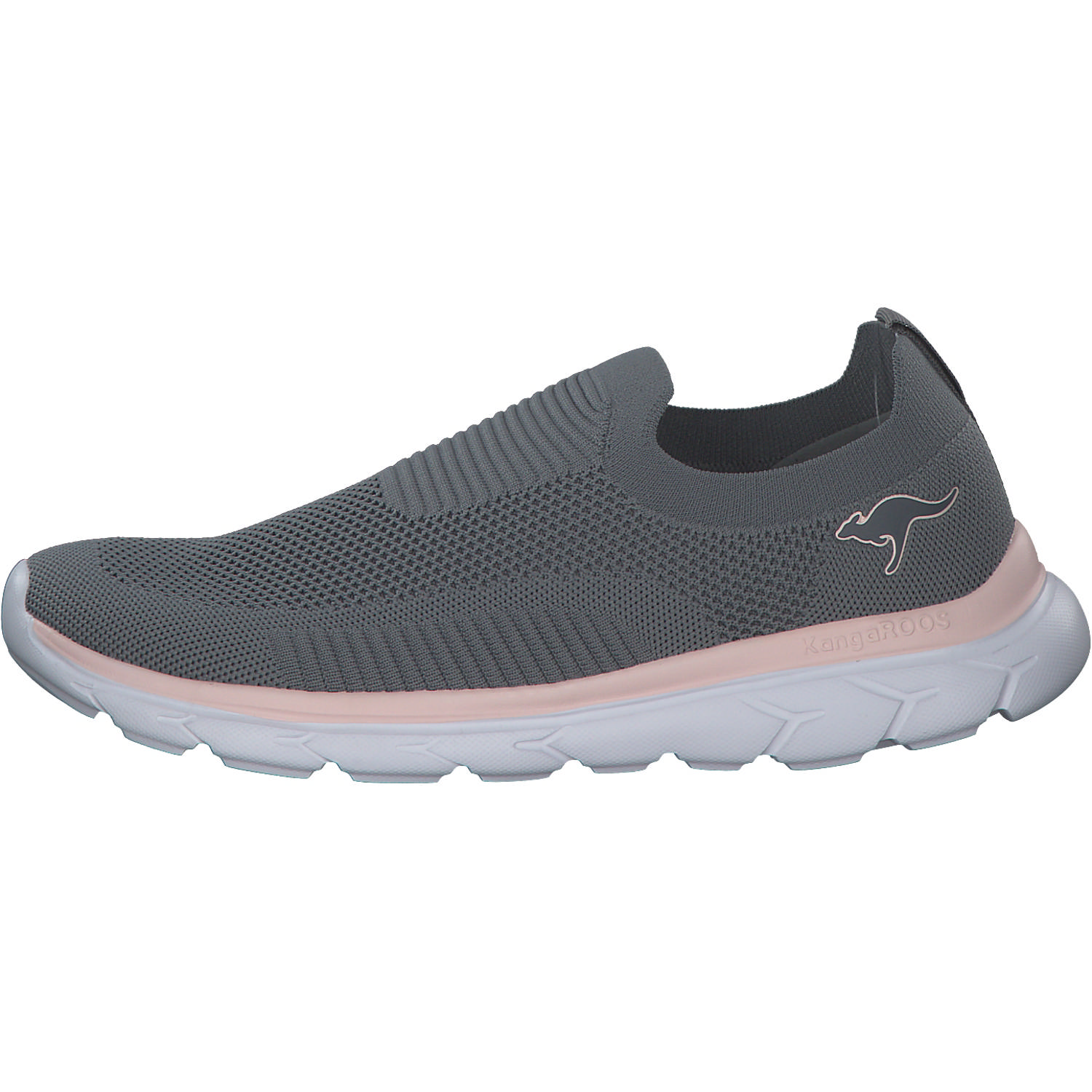 KangaROOS KN-Bristol 39279, Slip-On-Sneaker, Damen, ultimate grey/frost pink