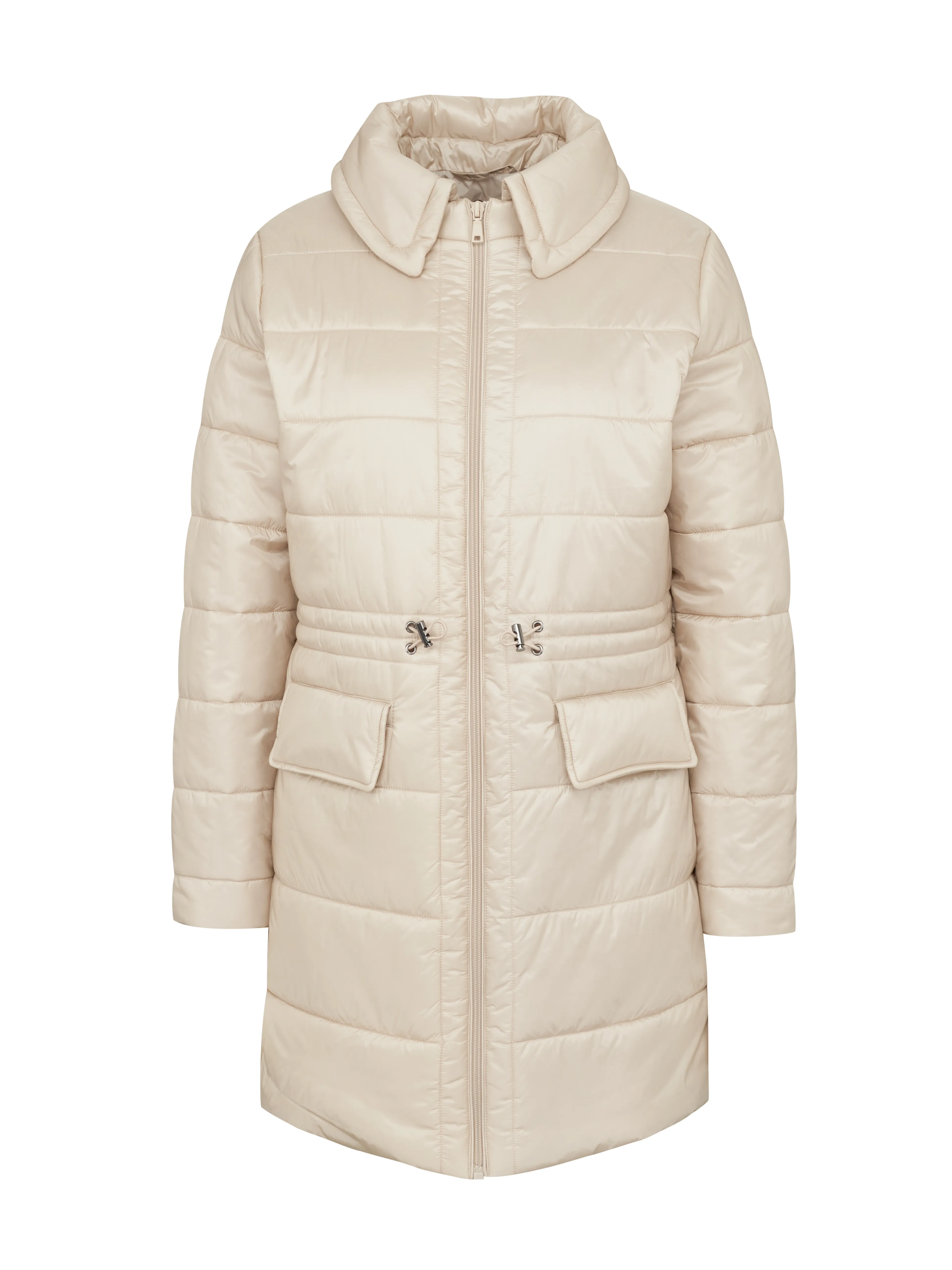 Cremefarbene Damen-Winterjacke ORSAY