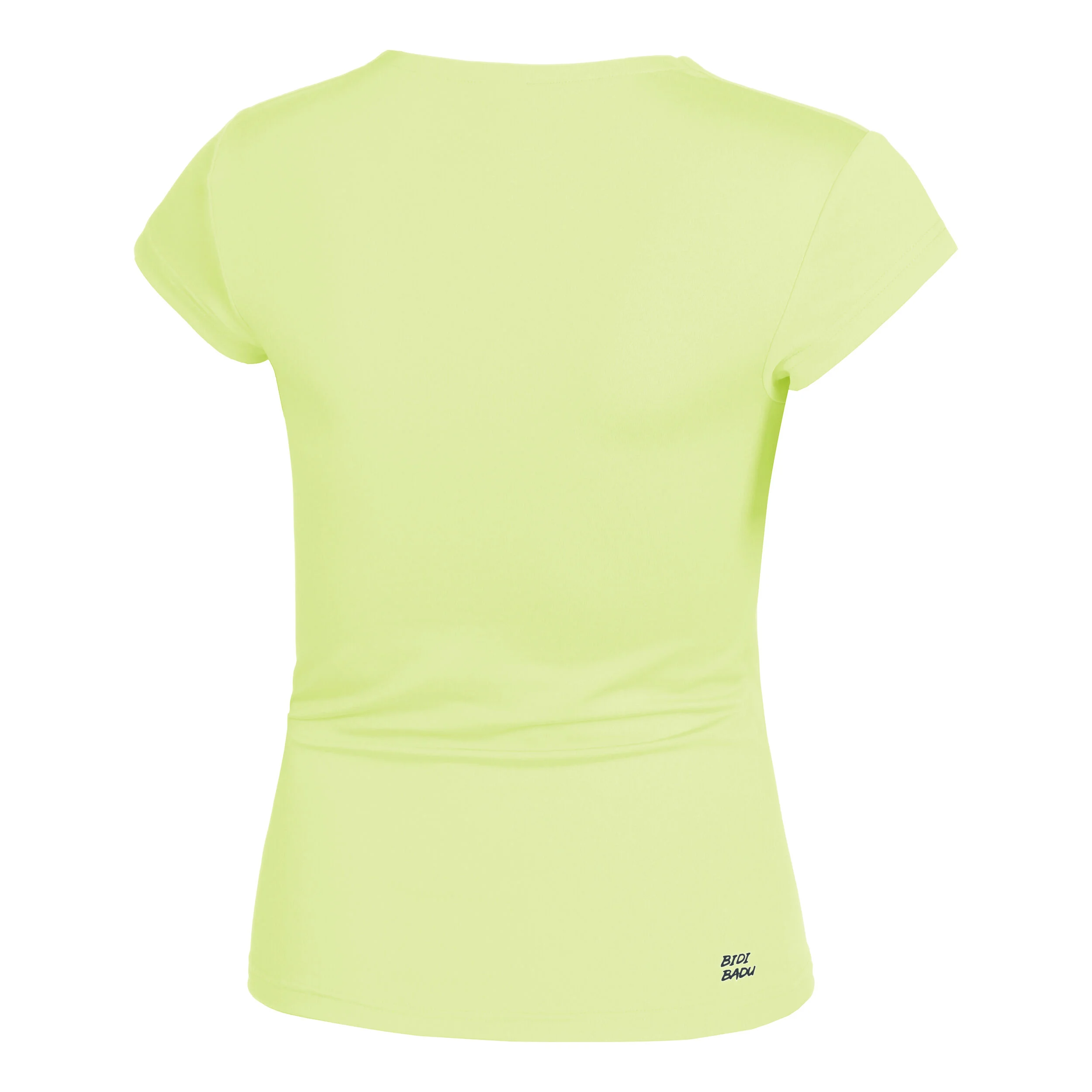 Beach Spirit V-Neck T-Shirt Damen - Neongelb