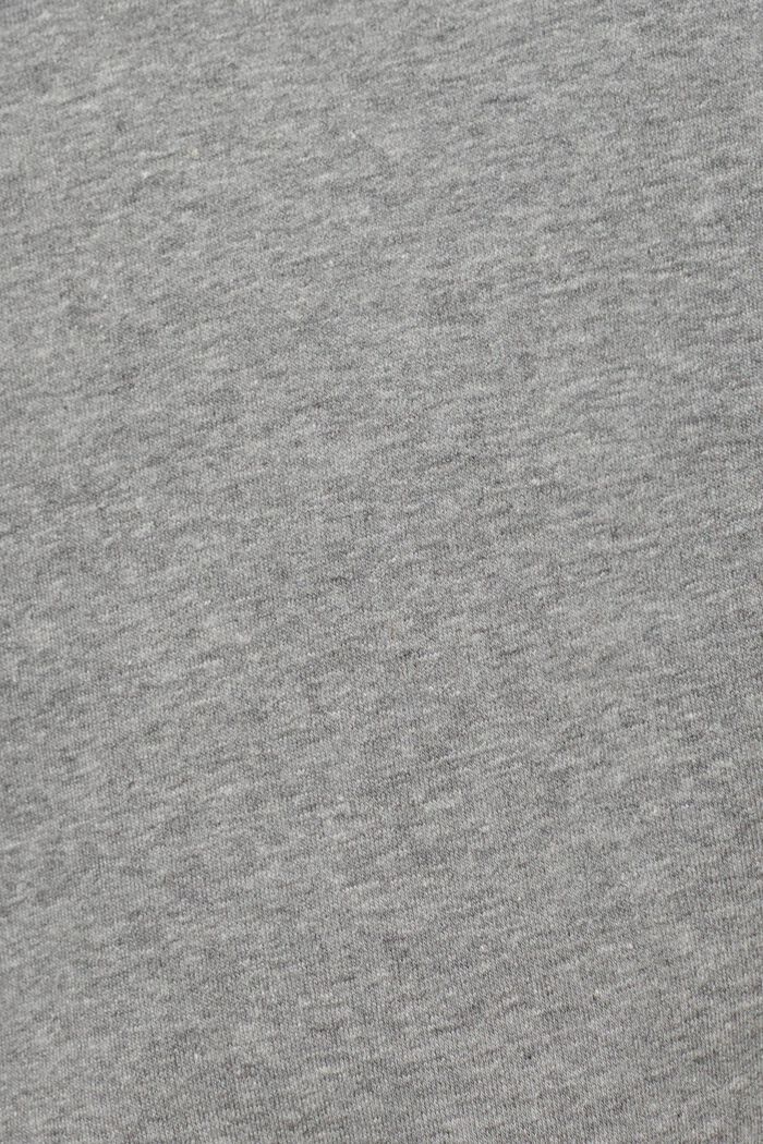 Recycelt: Sweat-Hoodie mit Logo-Stickerei