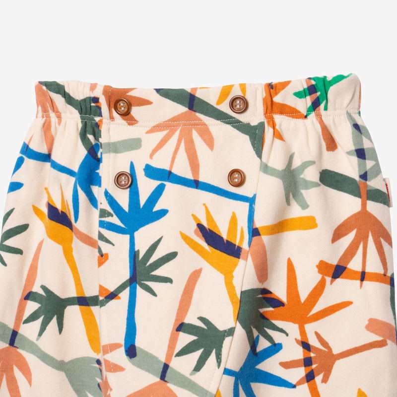 Sarouel garçon camo palmes jaune Catimini