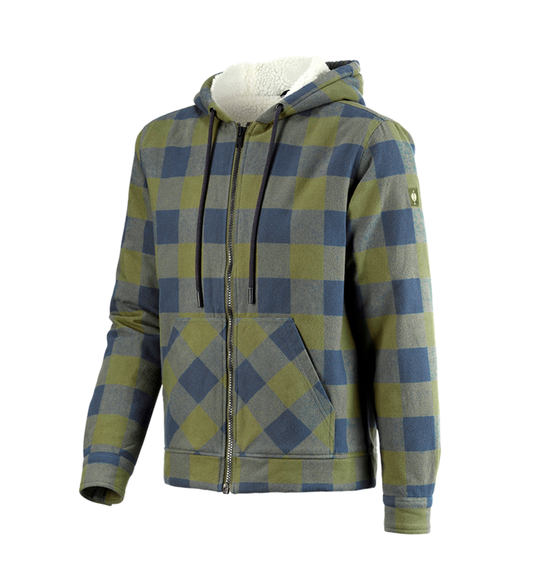 Karo-Kapuzenjacke e.s.iconic