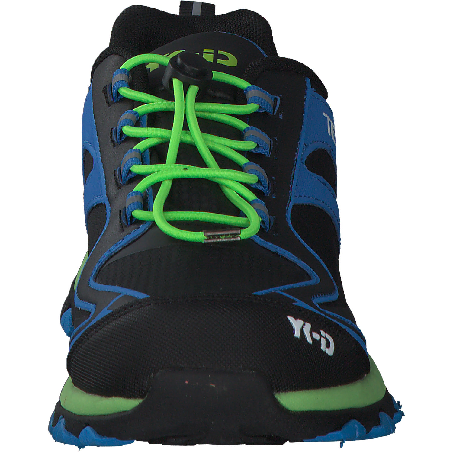 Salamander Cedric 27102, Trekkingschuhe, Kinder, Schwarz/Blau/Neongrün