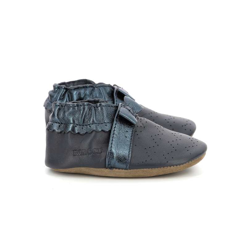 Chaussons cuir tannage vegetal Happy Mood