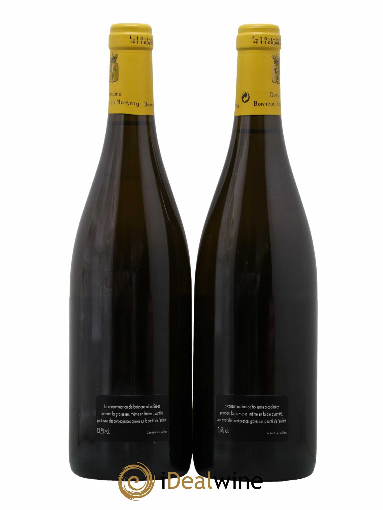 Corton-Charlemagne Grand Cru Bonneau du Martray (Domaine)  2010 - Lot de 2 Bouteilles