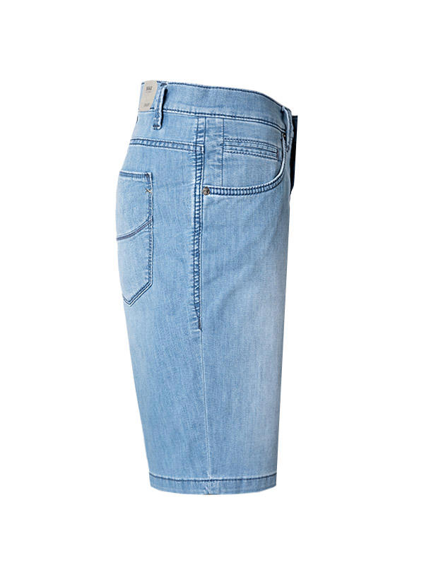 Brax, Jeansshorts, Baumwoll-Stretch COOLMAX®, hellblau
