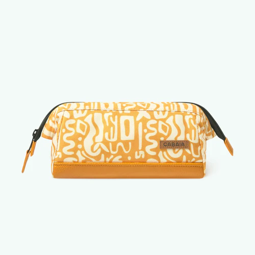 Rua da Praia yellow school pencil case