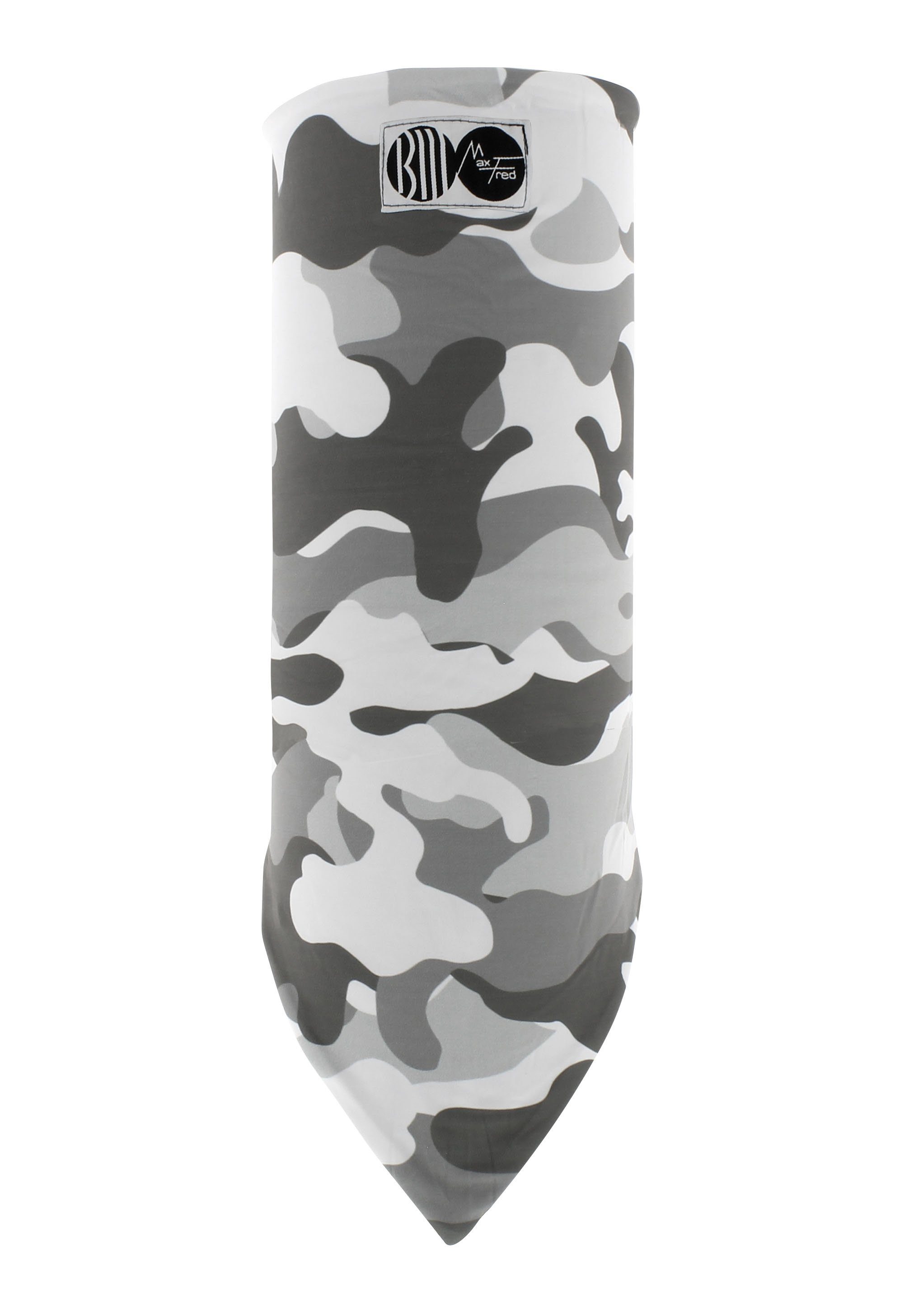 Maxfred Multifunktionstuch Bamboo camouflage Multifunktionstuch, Elastisch, Nachhaltig, geringe Geruchsaufnahme, Ultraweich