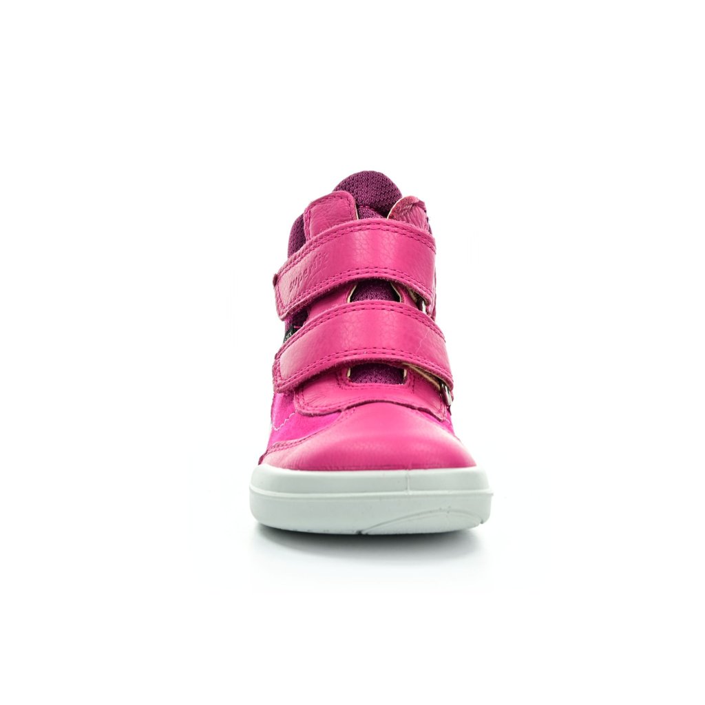 Superfit Superfree Nappa Pink/Rot Barfußstiefeletten