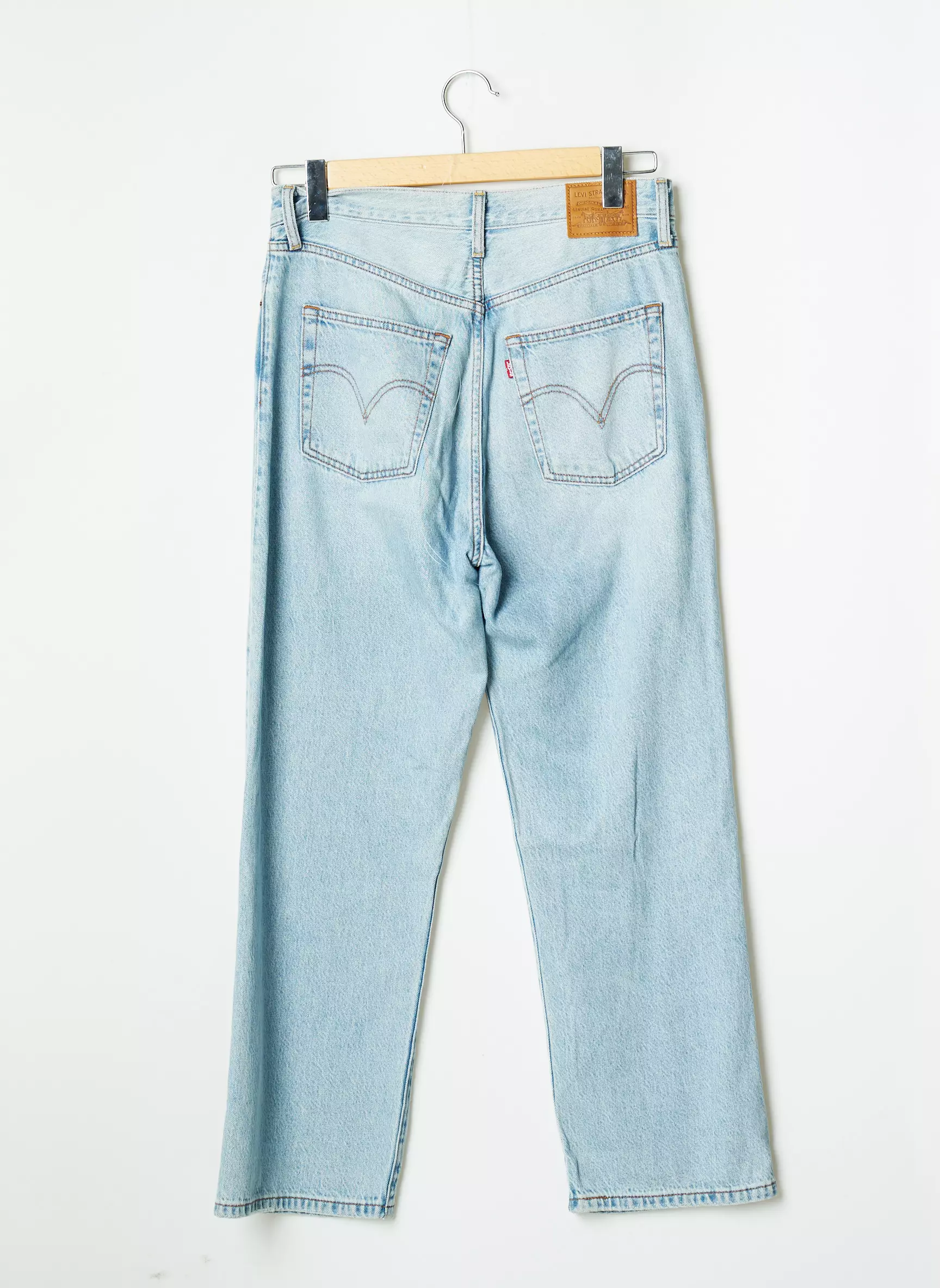 Levis Jeans Coupe Droite Femme couleur bleu