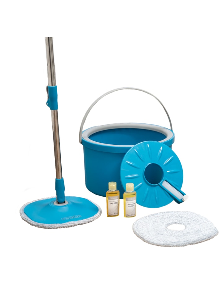 Livington Mop Clean Water Spin Mop in Blau günstig kaufen onesize