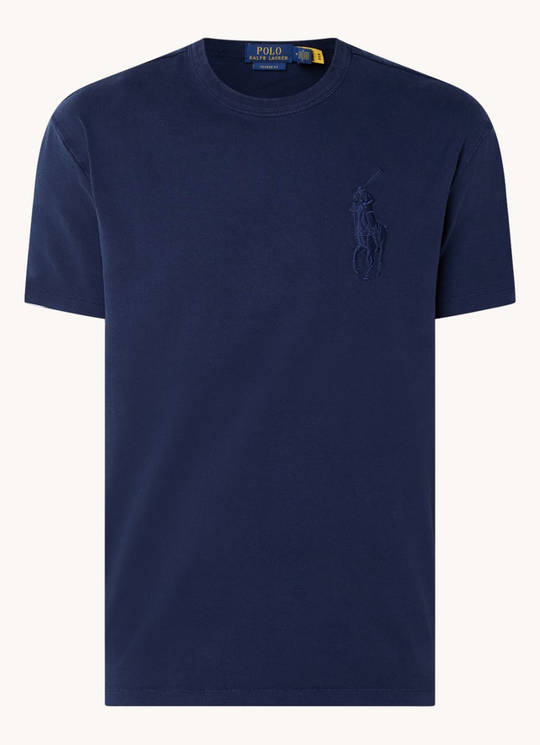 Tricou Ralph Lauren cu logo brodat