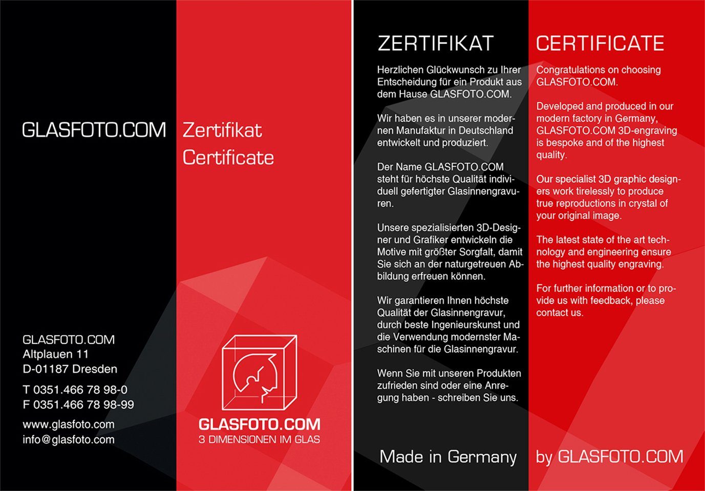 GLASFOTO.COM Teelichthalter Raffael Engel – als Geschenk für jeden Anlass 50 x 80 x 50 (1 Stück), Dekofigur Geburtstagsgeschenk