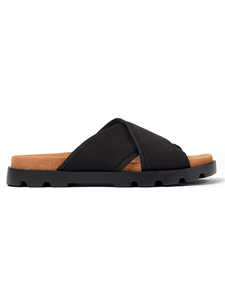 Camper Pantoletten in Schwarz günstig kaufen