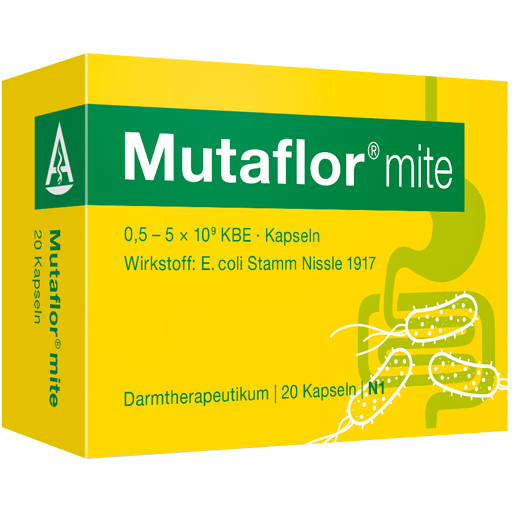 MUTAFLOR mite magensaftresistente Hartkapseln  20 St