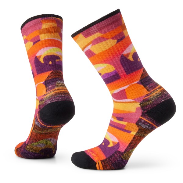 Smartwool - Women's Hike Light Cushion Bear Country Print Crew - Wandersocken