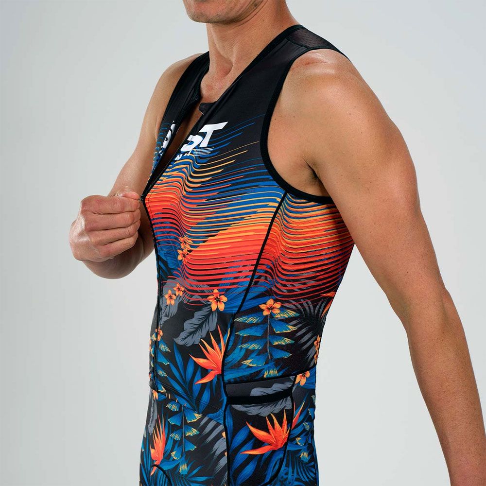 Zoot LTD Tri Racesuit Full-Zip - Einteiler mit Polster kaufen | Bike-Discount