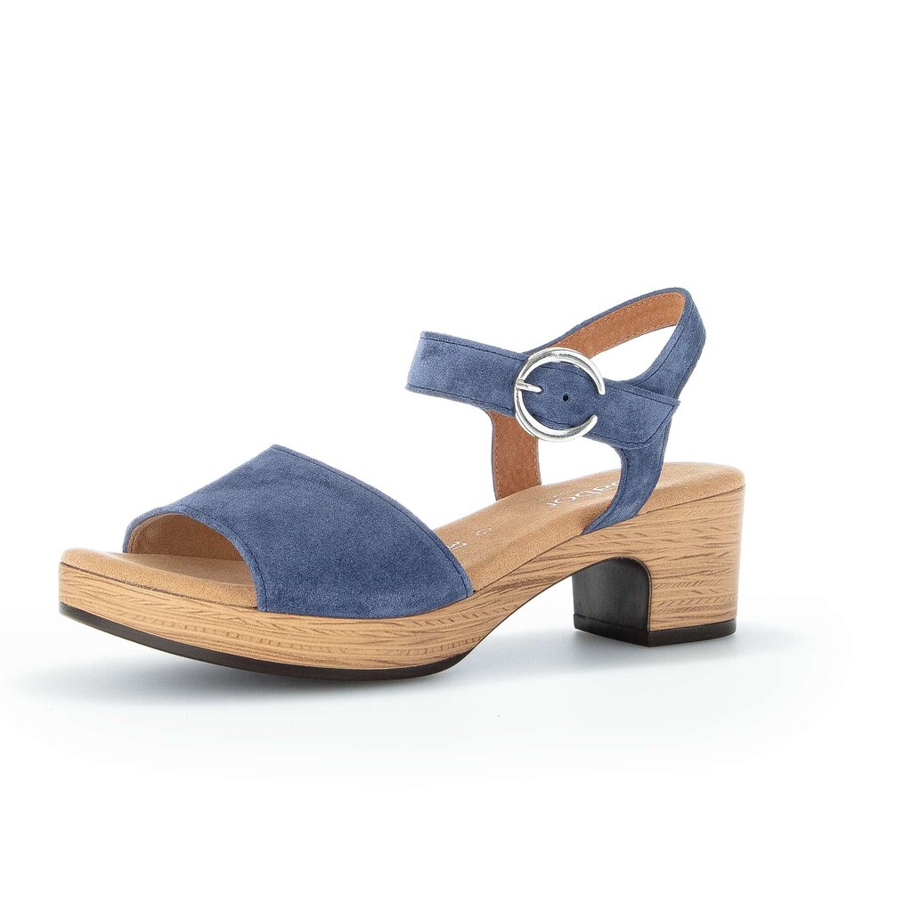 Gabor comfort Plateau Sandale blau