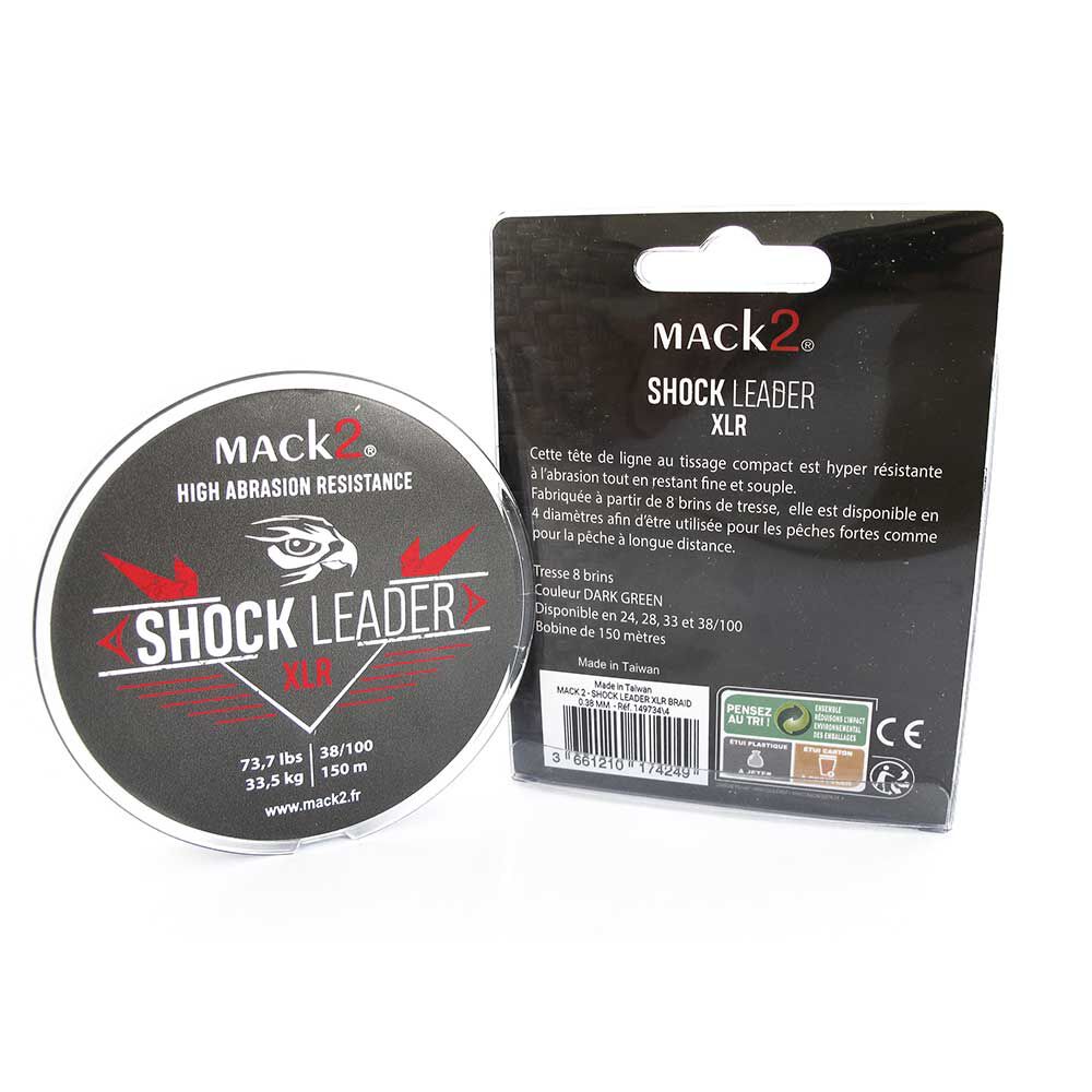 Shock Leader Mack2 XLR 8-pramenna pletenica 150 m
