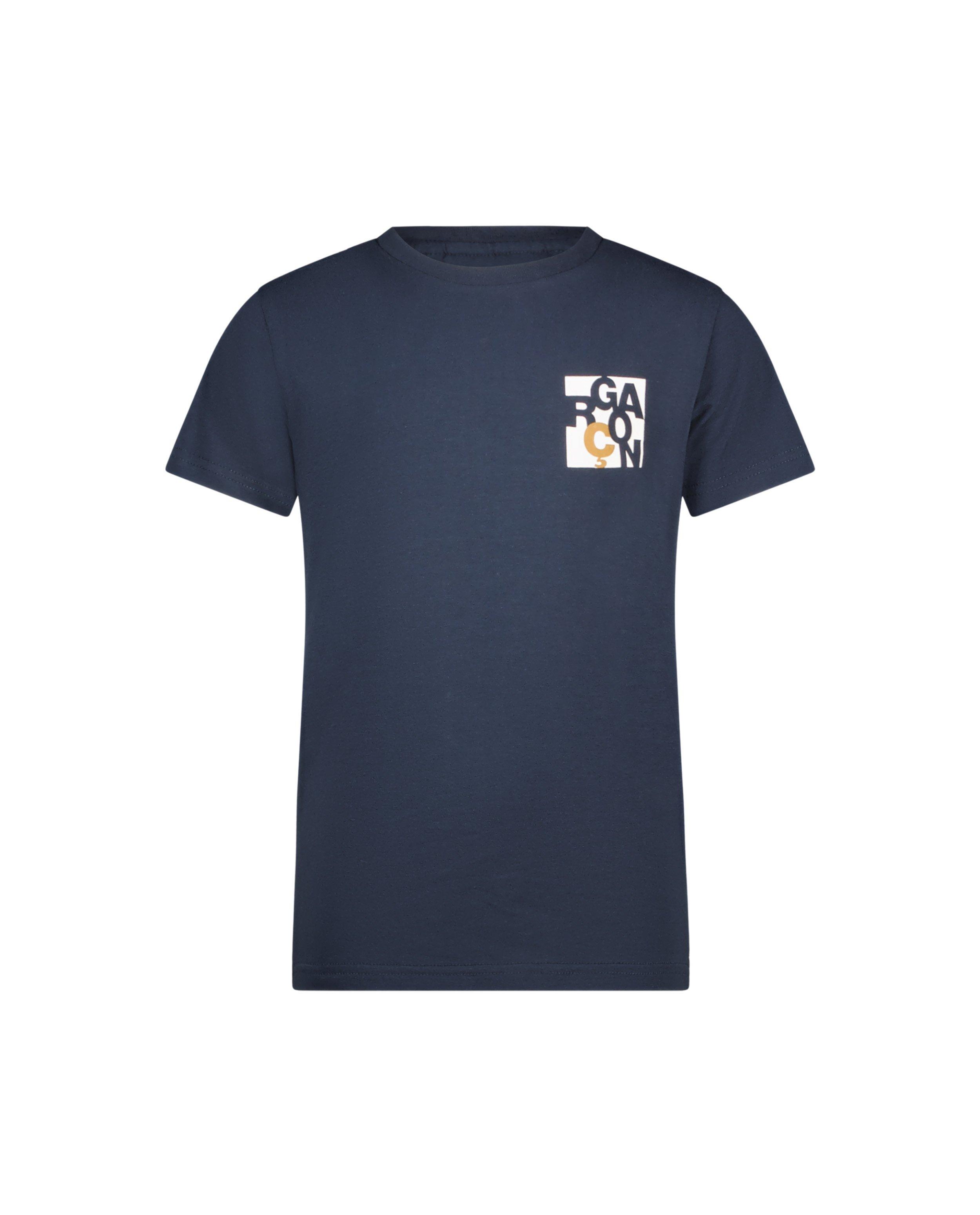Tricou Le Chic cu inscripție, Ocazii speciale albastru închis