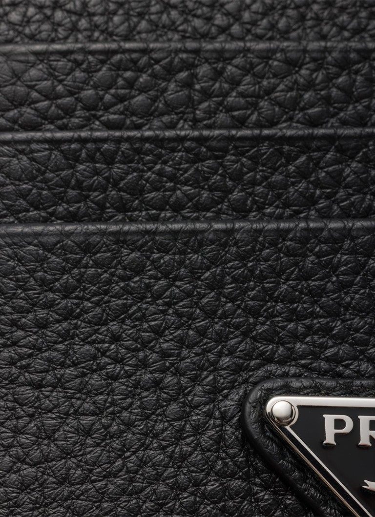 Prada Nahkainen Korttikotelo Logolla
