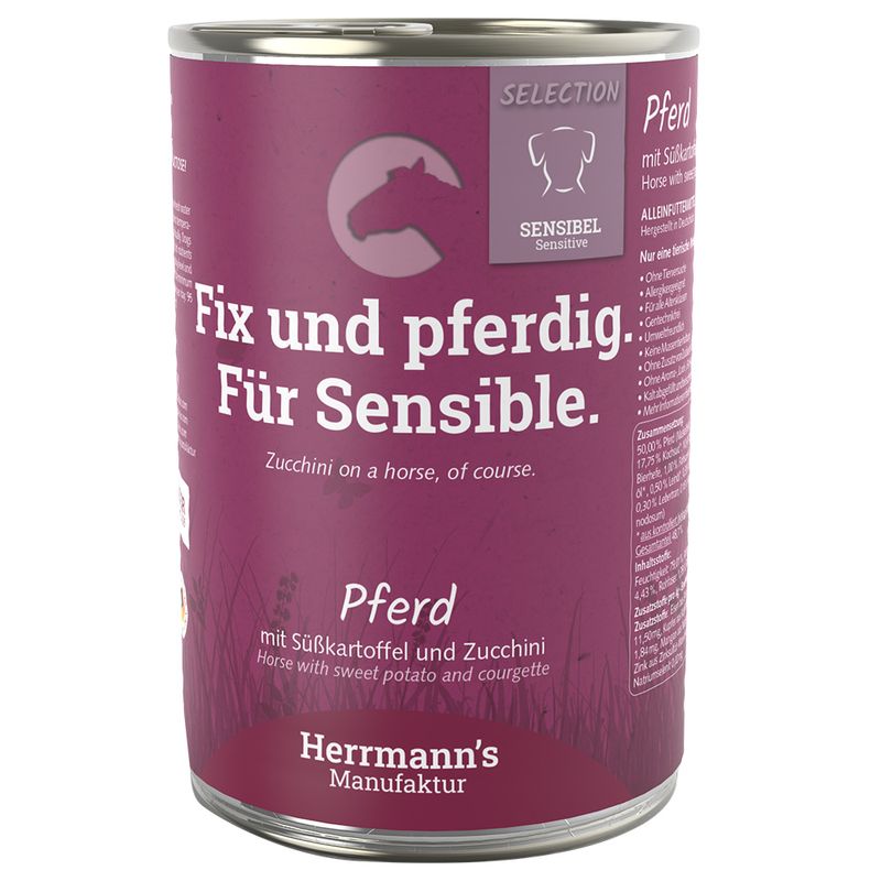 Sparpaket Herrmann's Selection Sensitive 24 x 400 g