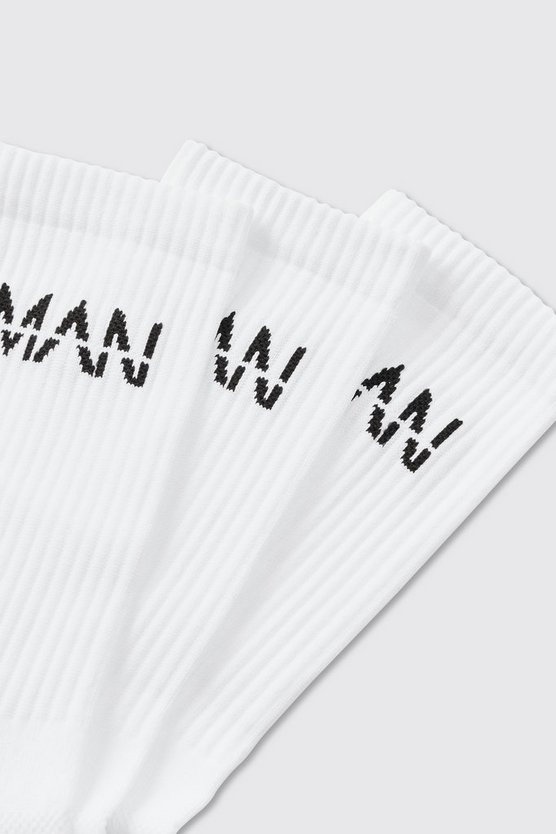 3er-Pack Man Active gepolsterte Trainings Socken
