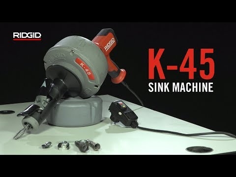 Desfundator de chiuvetă Ridgid 36043 K-45AF-5 230V