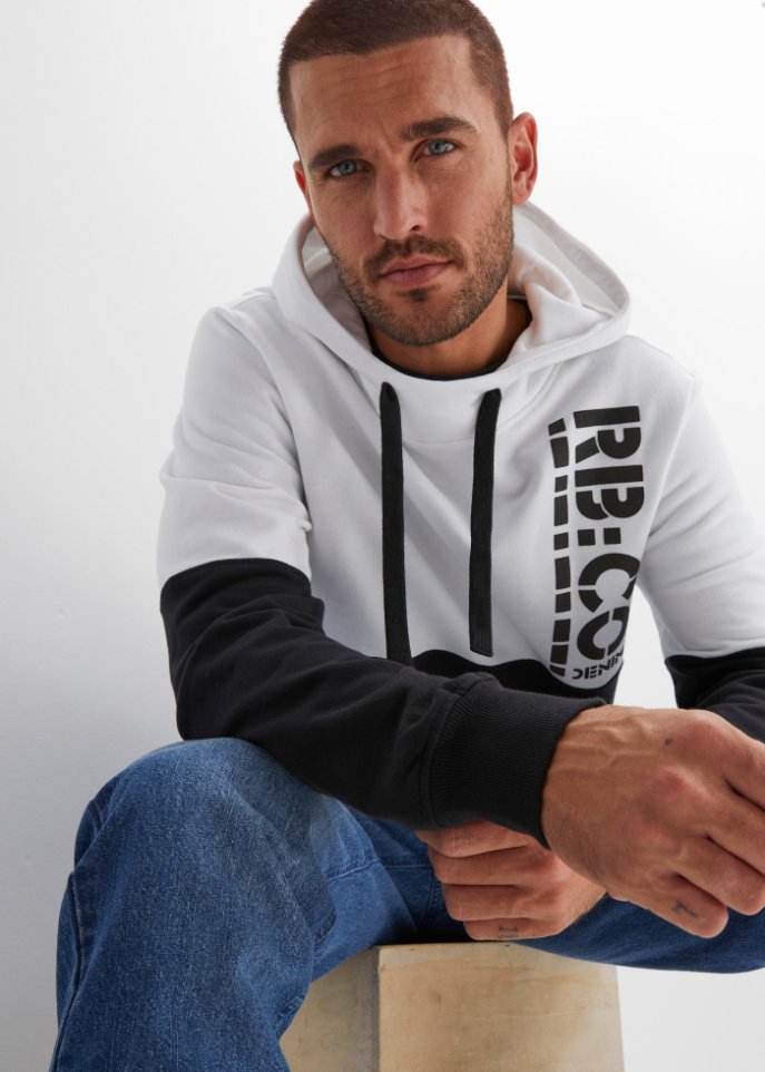 Kapuzensweatshirt, Slim Fit