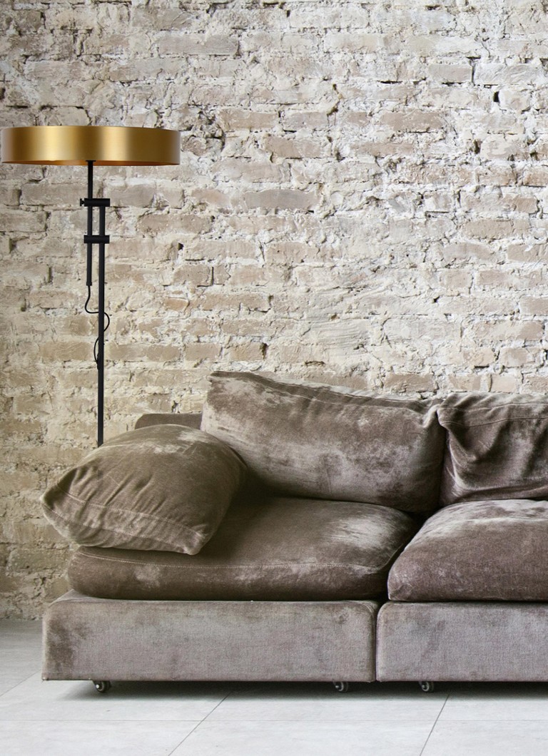 Lucide Giada floor lamp black