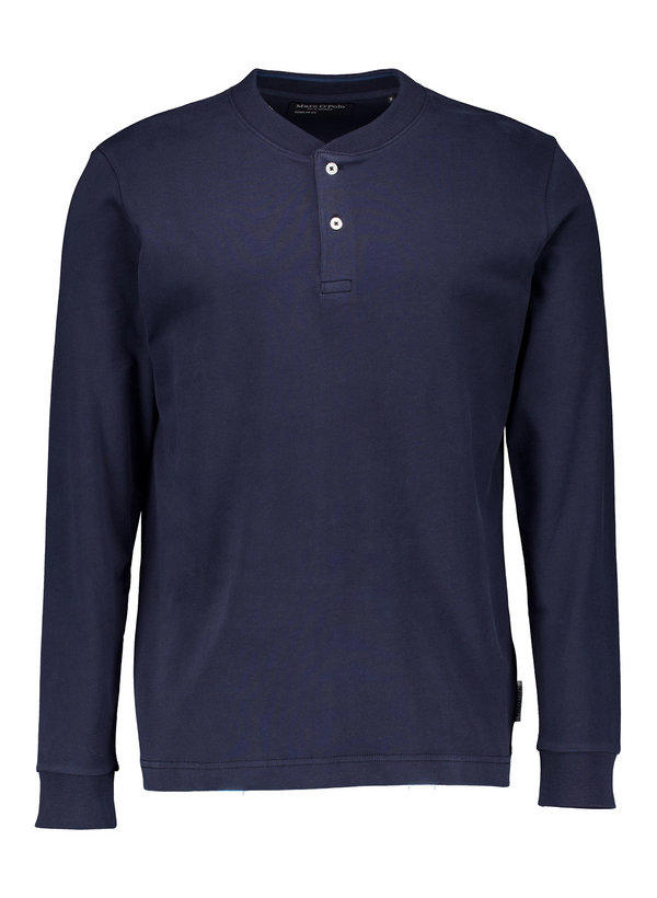 Marc O'Polo, Longsleeve, Regular Fit, Bio Baumwolle, dunkelblau