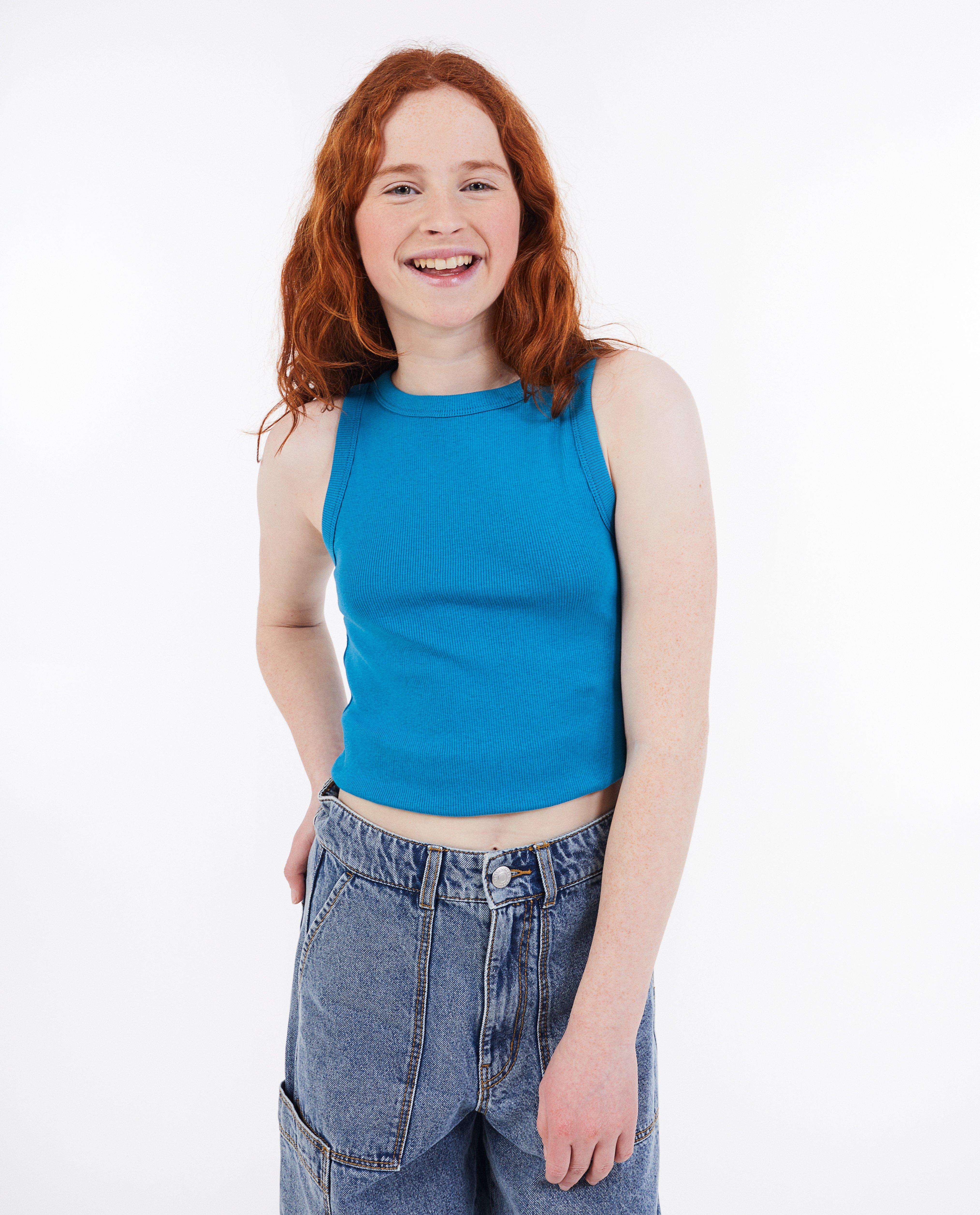 Top albastru Groggy Blue