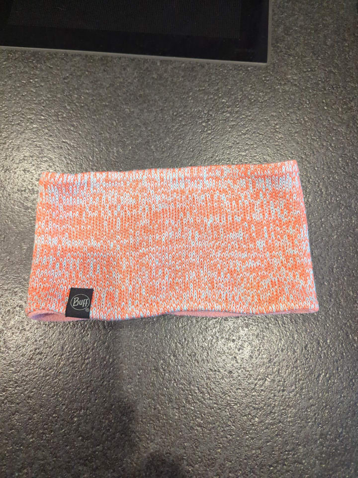 Buff Stirnband in Rot/ Grau günstig kaufen onesize