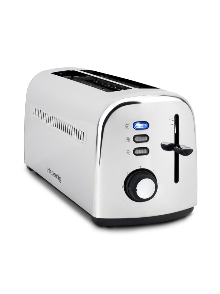 HKoenig Toaster  TOAS32 in Silber günstig kaufen onesize