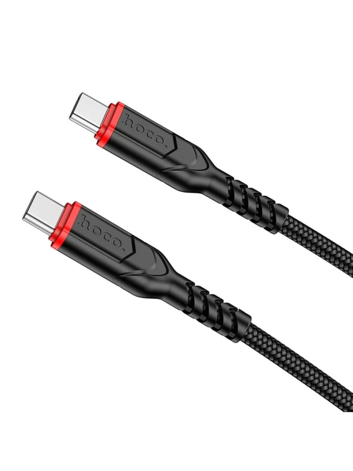 HOCO HOCO Ladekabel / Datenkabel Typ C zu Typ C PD 60W VICTORY in Schwarz günstig kaufen onesize