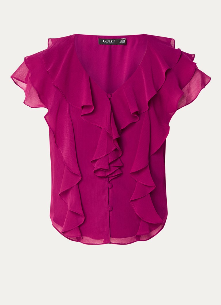 Ralph Lauren  Tuniek met volant en vlindermouw