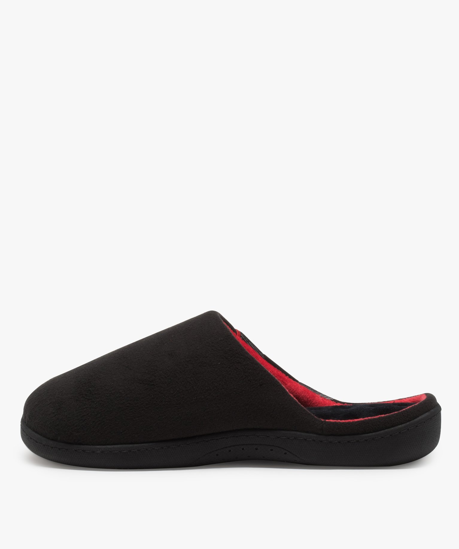 Chaussons homme mules d’intérieur en velours - Isotoner | GEMO