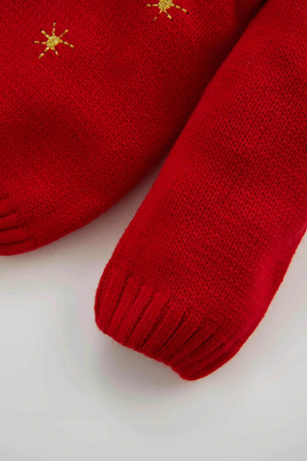 DeFacto  Baby-Pullover mit Rundhalsausschnitt und Neujahrsmotiv