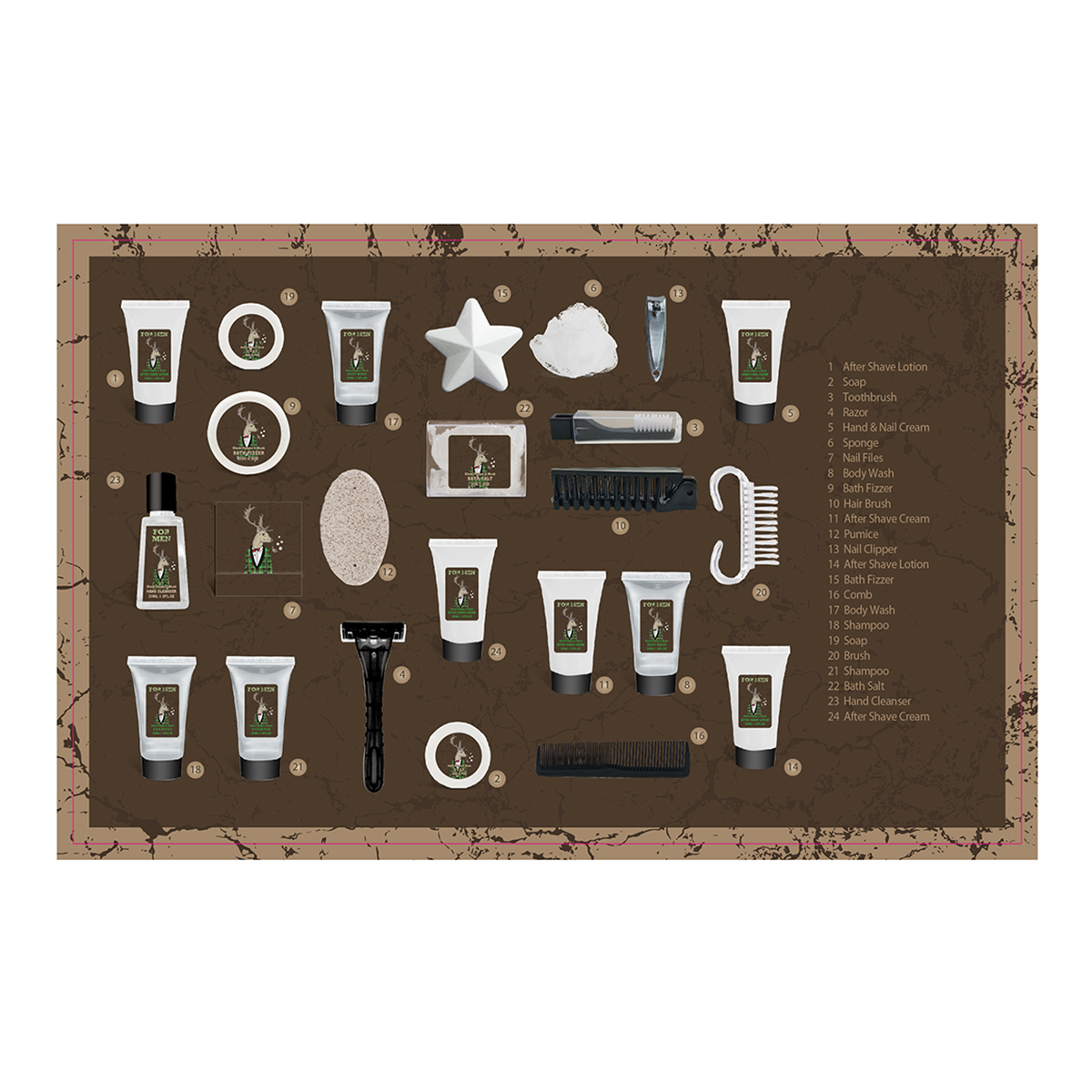 accentra Adventskalender FOR MEN - HIRSCH