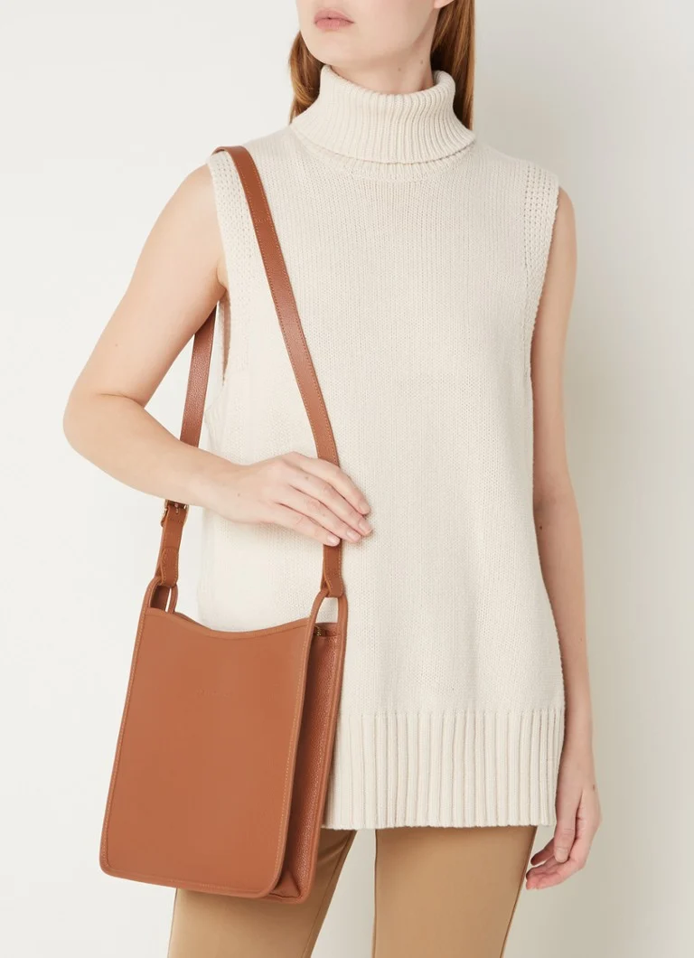 Longchamp Le Foulonné nahkainen olkalaukku L