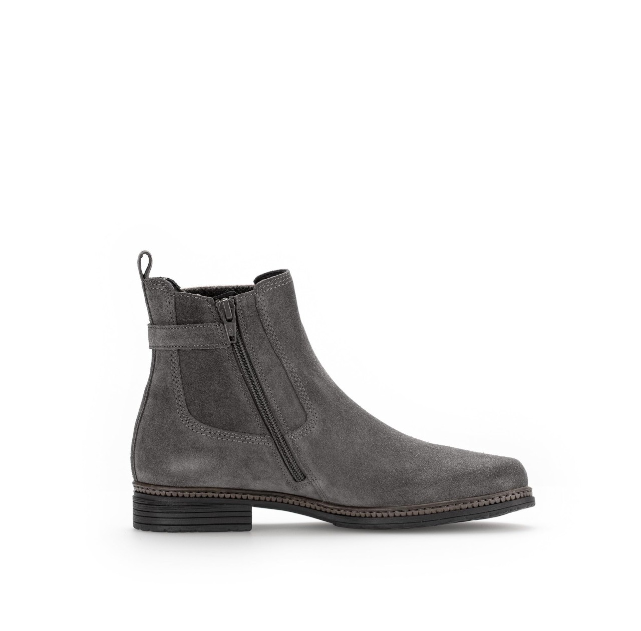 GABOR Stiefeletten grau Gabor Fashion Chelsea Boots 34.670.19 gr